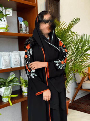 كريب سلسال تطريز يدوي قصه استريت