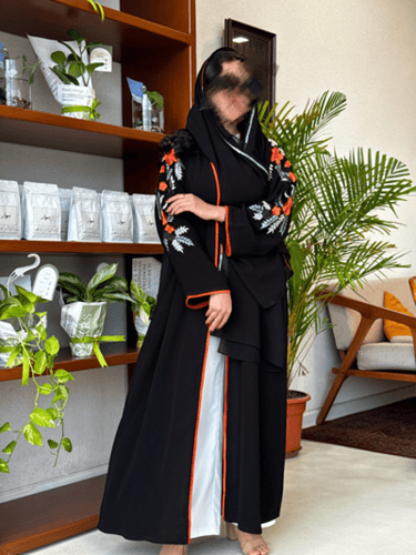 كريب سلسال تطريز يدوي قصه استريت