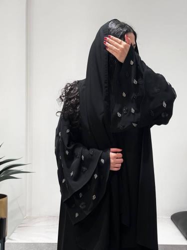 كريب سلسال ربع كلوش & شك يدوي 3