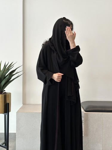عباية كريب بلقيس قصه استريت & قيطان & رسم يدوي &شك