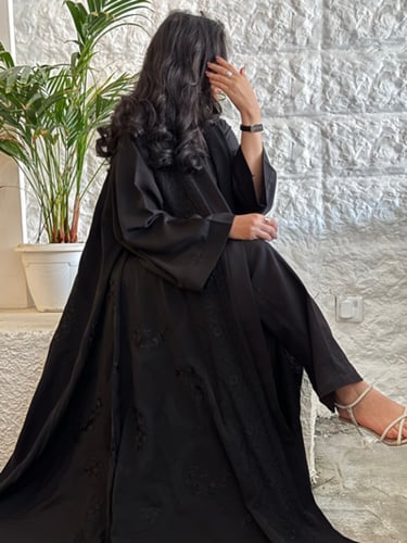 كريب نواعم بلس دبل كلوش تطريز كمبيوتر