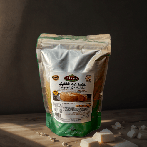 خليط كيك الفانيليا خالي من الجلوتين