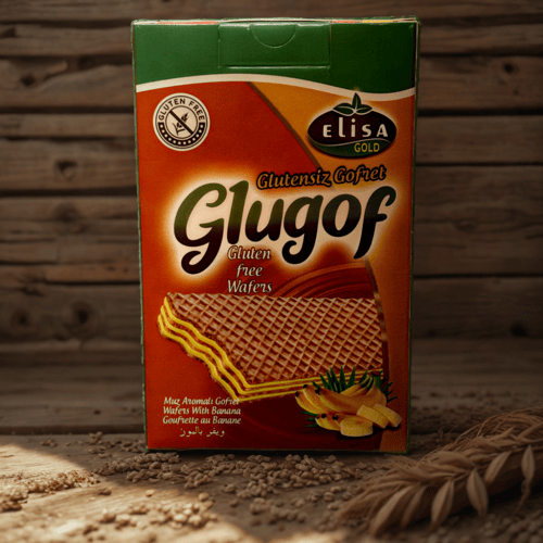 ويفر الموز خالي من الجلوتين