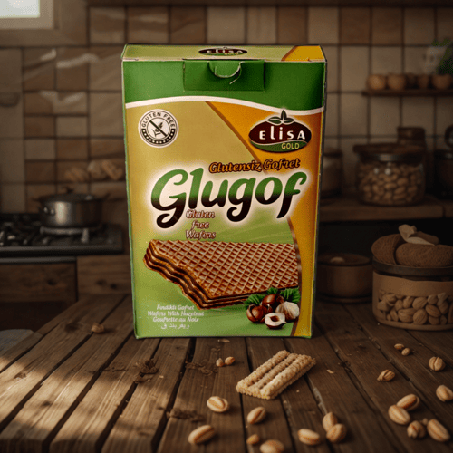 ويفر البندق خالي من الجلوتين