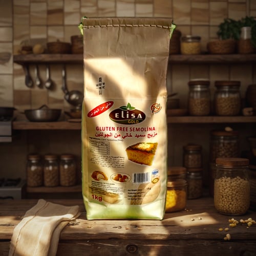 سميد الذره خالي من الجلوتين