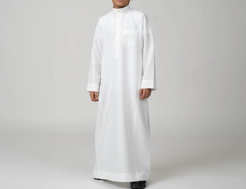 ثوب ولادي سادة رسمي