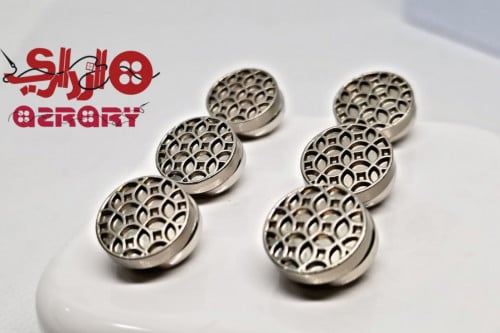 طقم ازرار نقش دائري