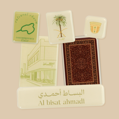 Acrylic sticker set