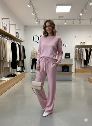 طقم تريكو شتوى بلمسة نعومة