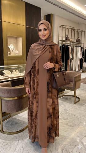 دراعة "طيف الكراميل"
