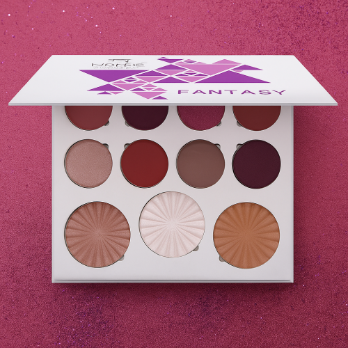 مجموعة ظلال العيون واضاءة الوجه فنتازي من ميك اوفر...