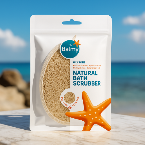 بالمي - ليفة استحمام طبيعية دائرية