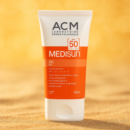 اي سي ام – جل واقي شمس ميدي صن SPF50+ للبشرة الدهن...