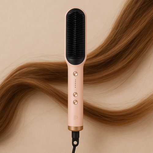 لابيل - فرشاة تمليس الشعر لابيل ستريت الوردي - LB0...