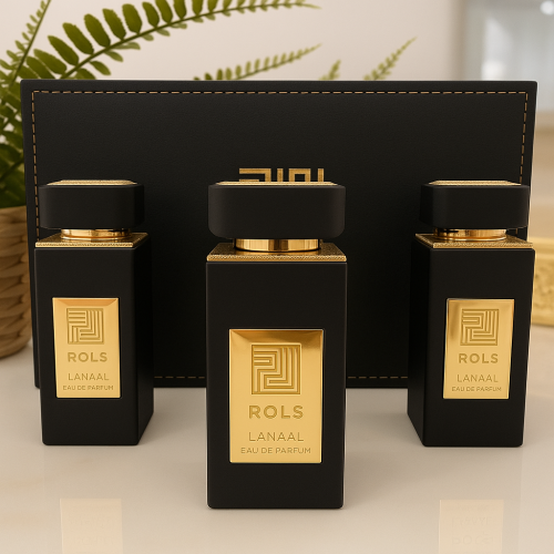 عطور رولس_ثلاثة عطور في بوكس واحد_ثبات وتركيز عالي