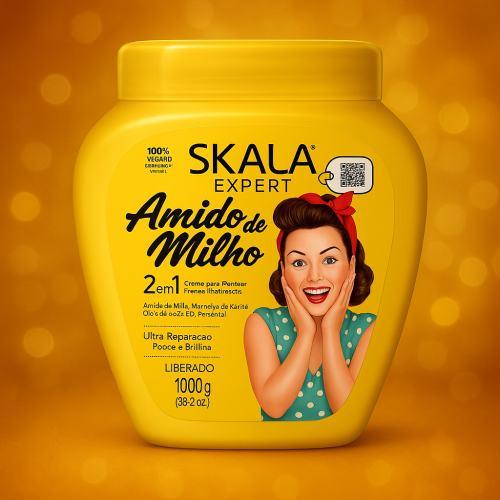 سكالا اكسبرت - كريم لاصلاح الشعر بخلاصة نشا الذرة...