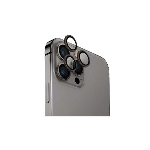 حماية كاميرا ايفون مارفن- لون تيتانيوم - عدسات حما...