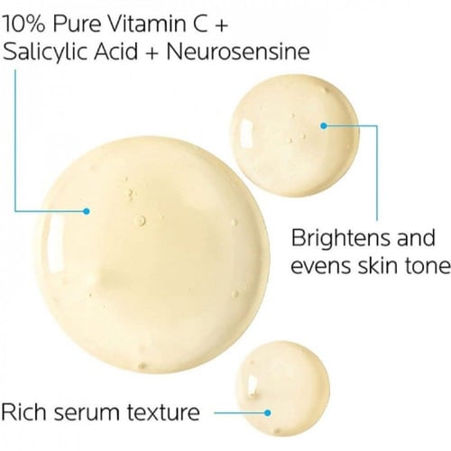 لاروش بوزاي سيروم فيتامين سي 10 النقي للبشرة ومضاد...