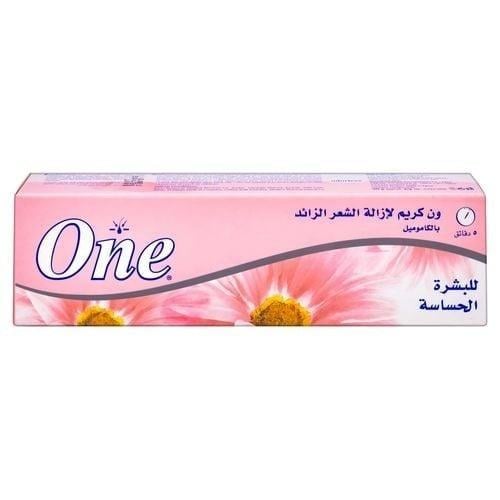 ون كريم مزيل الشعر للبشرة الحساسة 140 غ