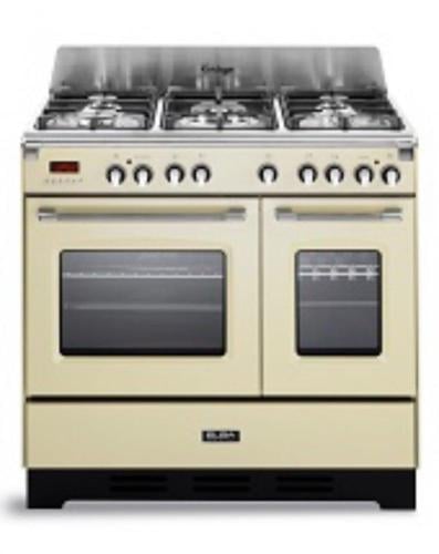 فرن فري ستاند غاز وكهرباء إلبا، 90 سم - موديل VC 9...