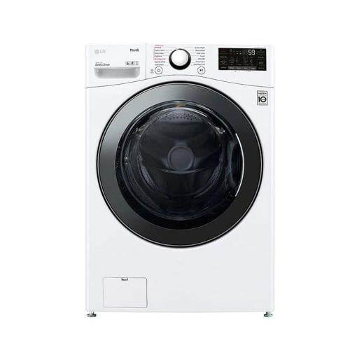 غسالة LG، فتحة أمامية، أوتوماتيك، تنشيف 100%، أبيض...