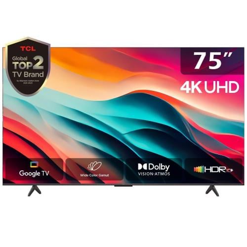 شاشة TCL، 75 بوصة، UHD، 4K، Google TV، Dolby، 120...