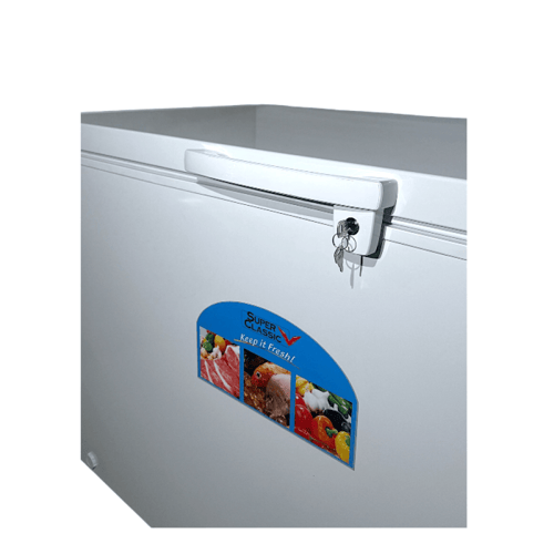 سوبر كلاسيك فريزر افقي، 700 لتر، 24.7 قدم، ابيض -...