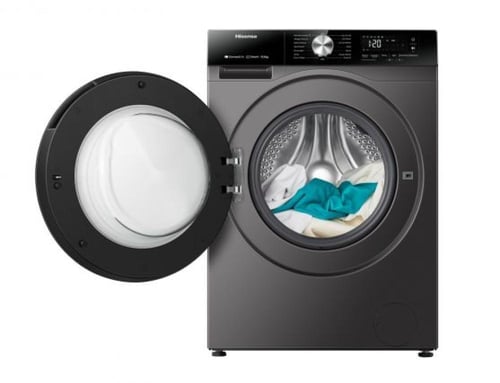 غسالة أوتوماتيك هايسنس تعبئة أمامية 10.5 كيلو