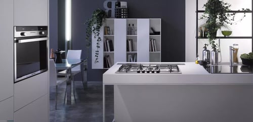 سطح بلت ان غاز إيطالي إلبا، 75 سم - موديل ASELIOEN...