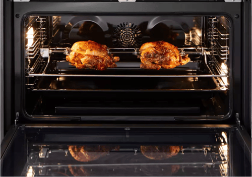 فرن غاز إلبا، 90 سم، 10 وظائف، سعة 141 لتر - موديل...