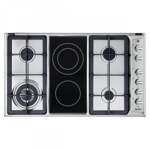 سطح بلت ان إلبا، 4 شعلة غاز + 2 شعلة سيراميك، 90 س...