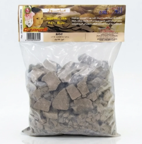 غاسول طبيعي للجسم (الطين المغربي)