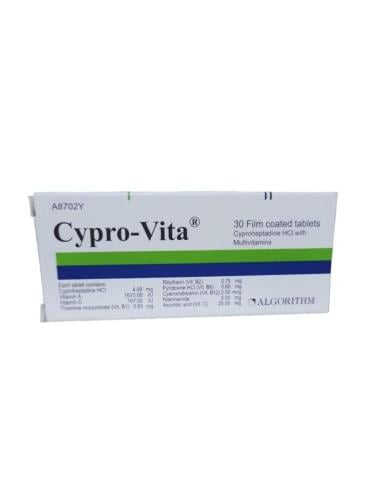 Cypro-Vita Tablets for Weight Gain and Appetite -...