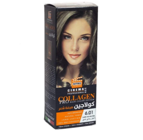 صبغة شعر كولاجين سينما برو اشقر رمادي غامق رقم 6.0...