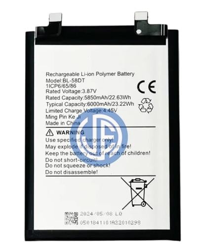 POVA 4 Pro battery