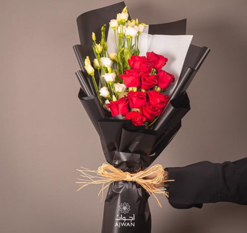 Natural rose bouquet (purity)