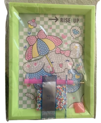 لوحة فنية كرتونية ماسية للأطفال إطار صورة من الصلب...