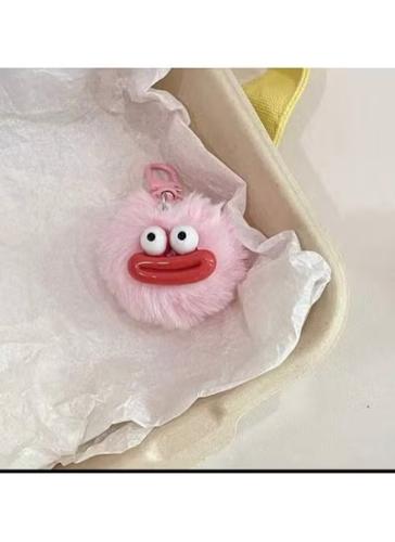 سلسلة مفاتيح الكرتون اللطيفة الناعمة, على شكل سجق...