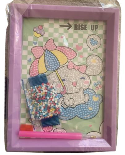 لوحة فنية كرتونية ماسية للأطفال إطار صورة من الصلب...