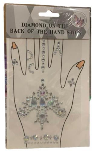 1 قطعة من جواهر الماسية للايدي, ملصقات من حجر الرا...