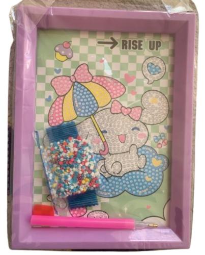 لوحة فنية كرتونية ماسية للأطفال إطار صورة من الصلب...