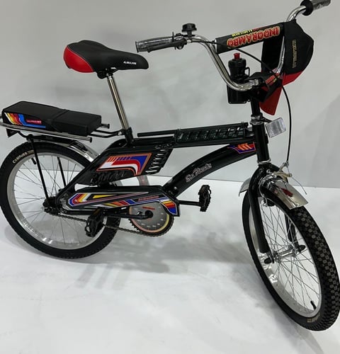 دراجة هوائية كلاسيكية للأطفال بلون أخضر غامق – مود...