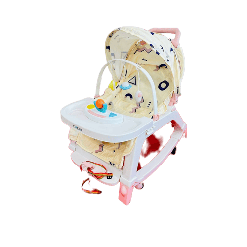 مشاية أطفال متعددة الوظائف مع مظلة وألعاب ترفيهية...