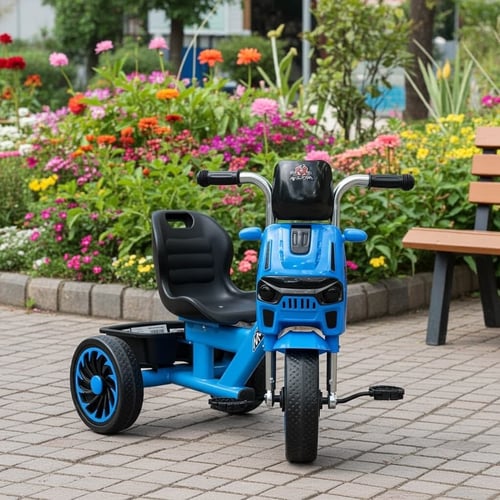 دراجة ثلاثية العجلات للأطفال بتصميم دراجة نارية –...