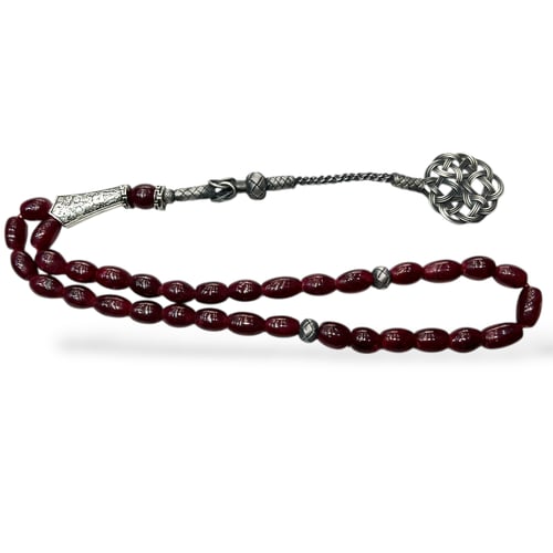 سبحة الياقوت الأفريقي - الطبيعي