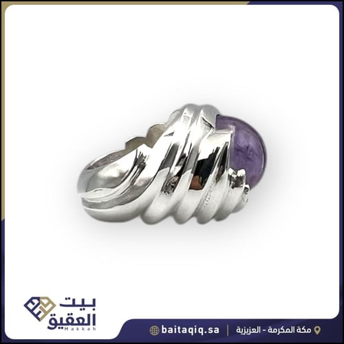 خاتم تفصيل حسب الطلب صياغة حجازي برتاش-عقيق يمني ك...