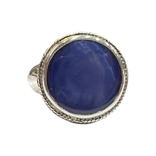 خاتم زفير نجمي افريقي بصياغة نجرانية سلك مبروم