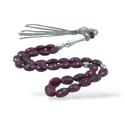 سبحة الياقوت الأفريقي - الطبيعي