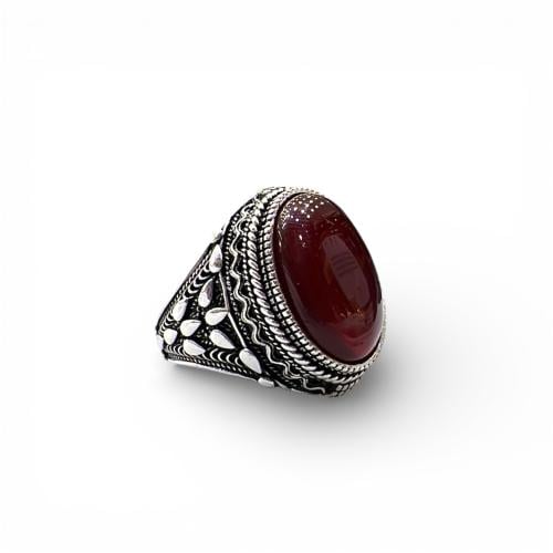 خاتم فضة رجالي فاخر