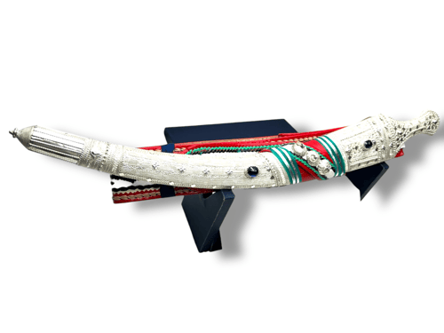 جنبية الذريع المحبب مطعمه بالزفير الأفريقي 60 سم